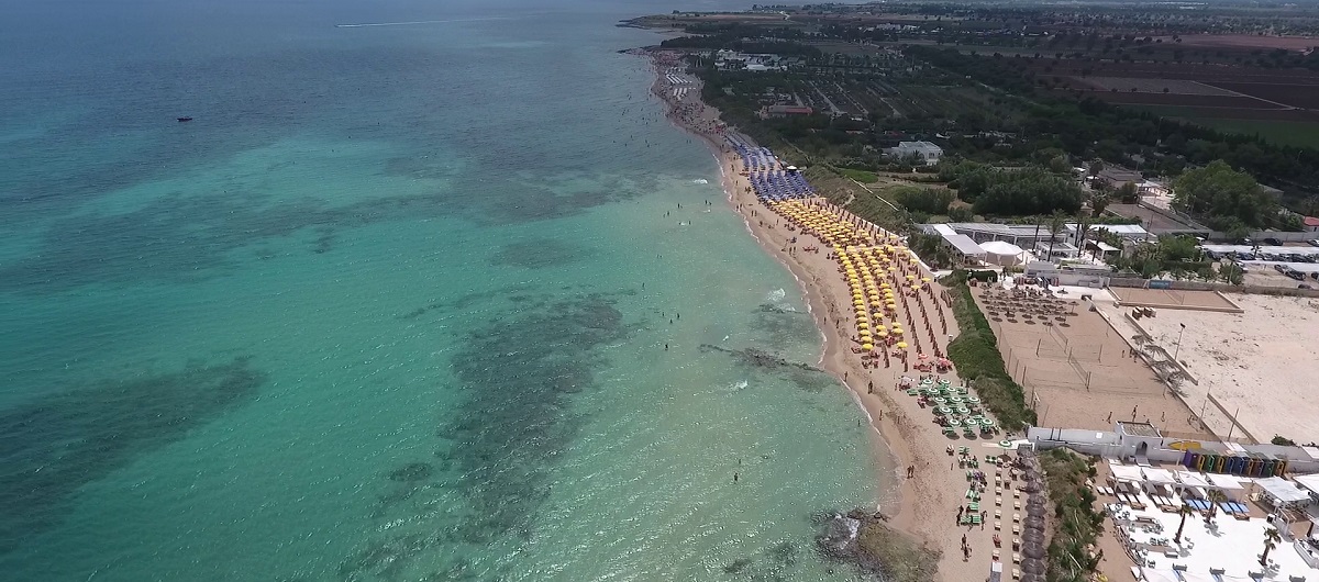 Eco del Mare - Struttura vista dalla Spiaggia