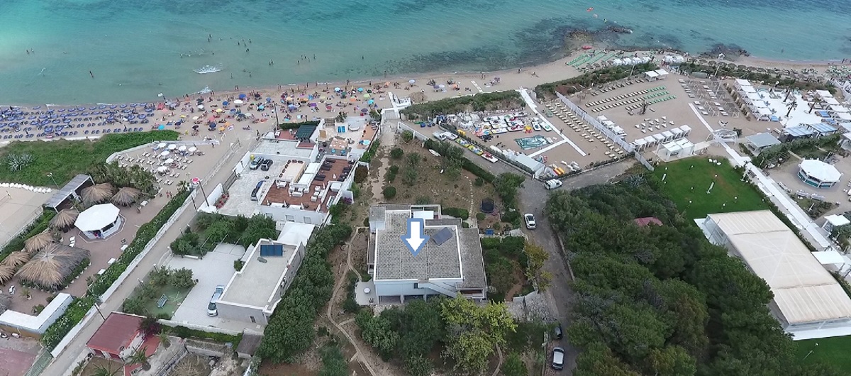 Eco Del Mare - Struttura vista dalla Spiaggia